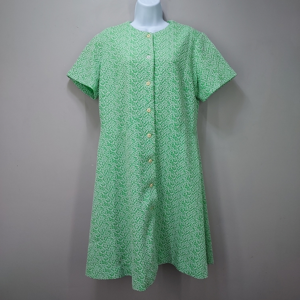 1970's Vintage Sears House Coat Dress